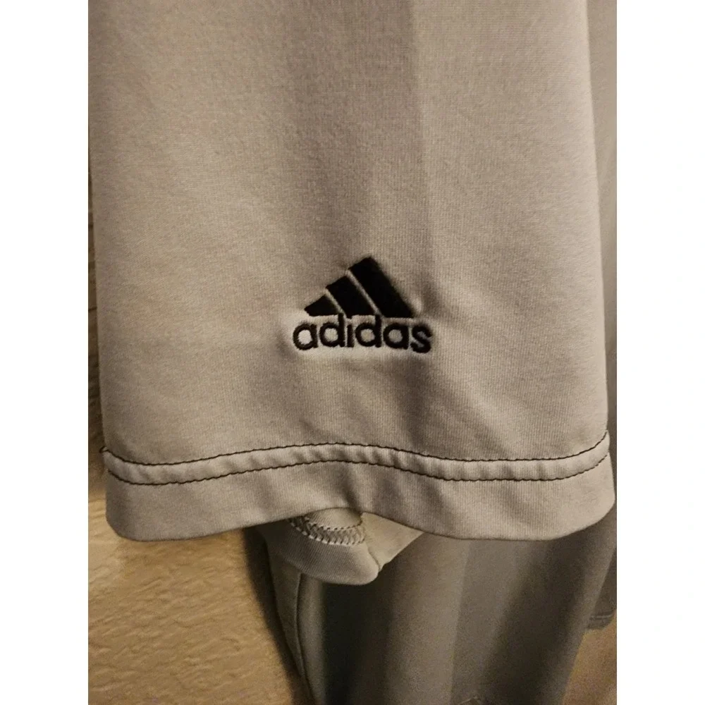 Adidas Golf Climalite Men's Large Light Blue Polo Shirt‎ Activewear Casual